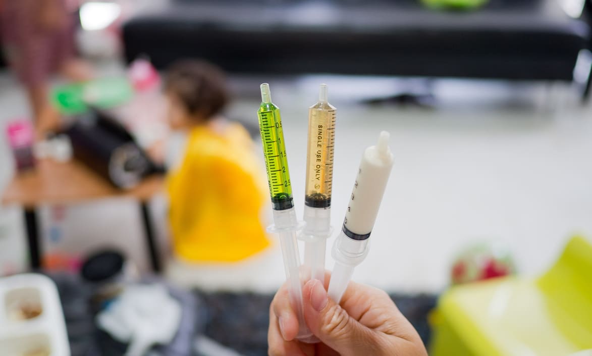 ลูกกินยายาก