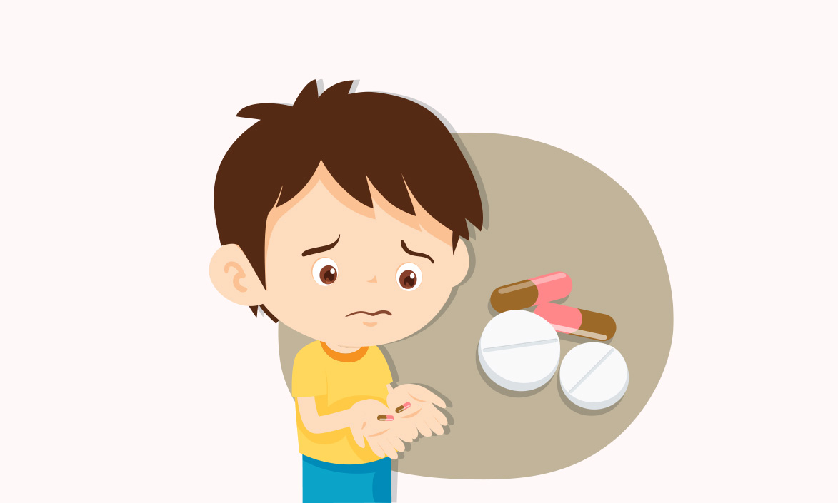 เด็กสมาธิสั้นกินยา